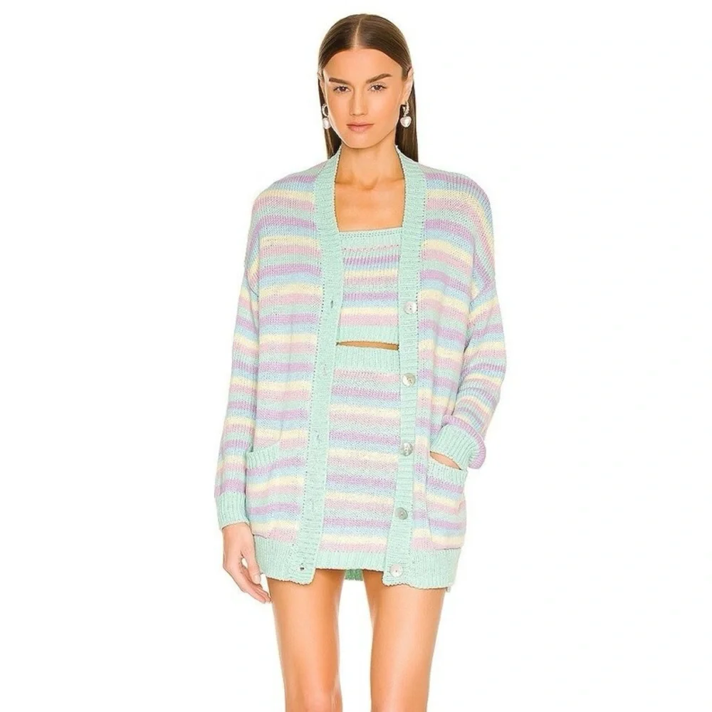 Show Me Your MuMu Striped 3 piece- Pastel Hues - Picture 1 of 12